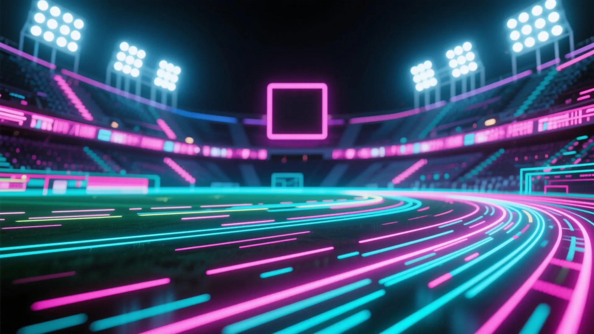Sports Stadium Background